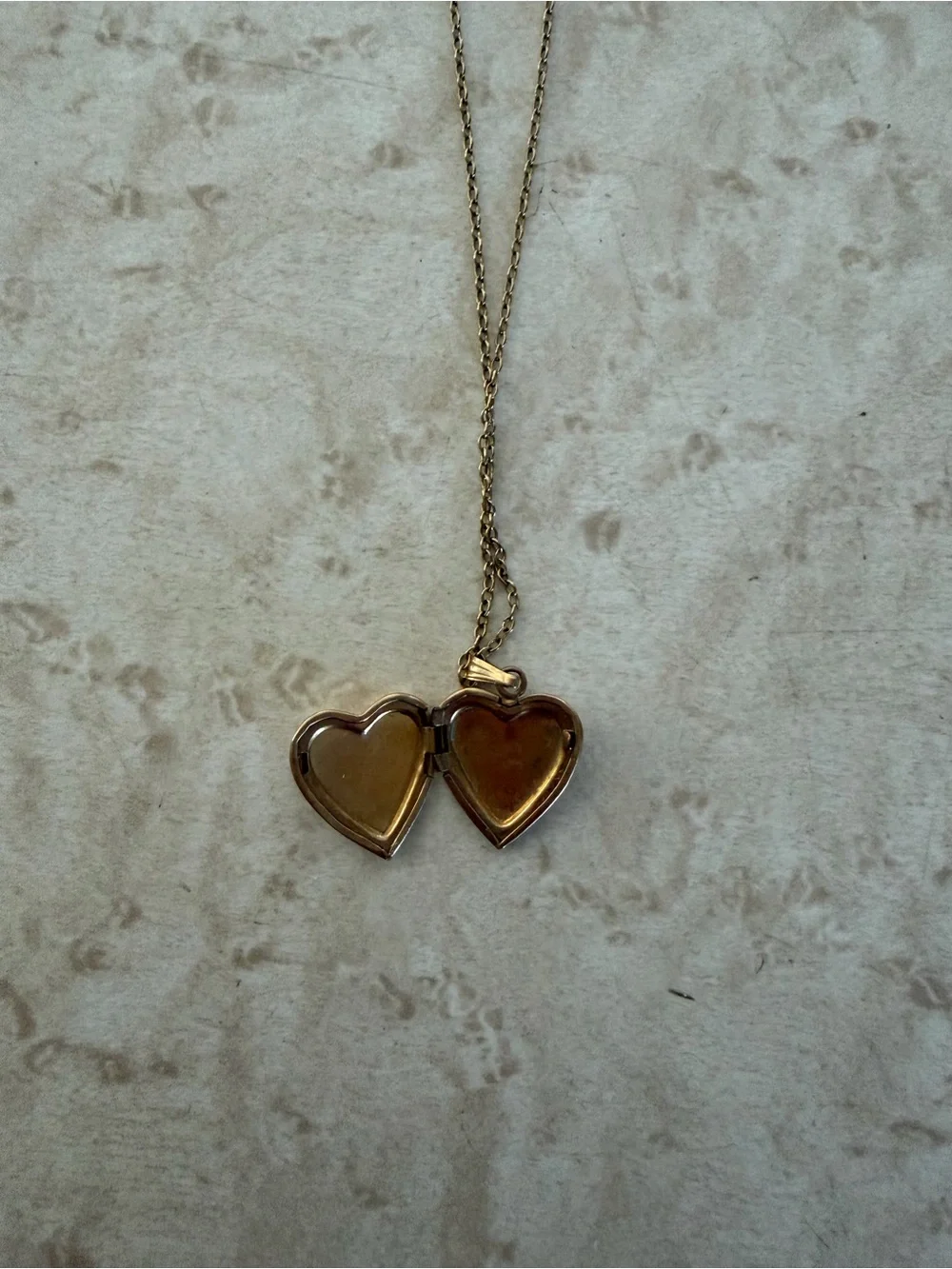 Gold Heart Locket Necklace - Children’s Jewelry